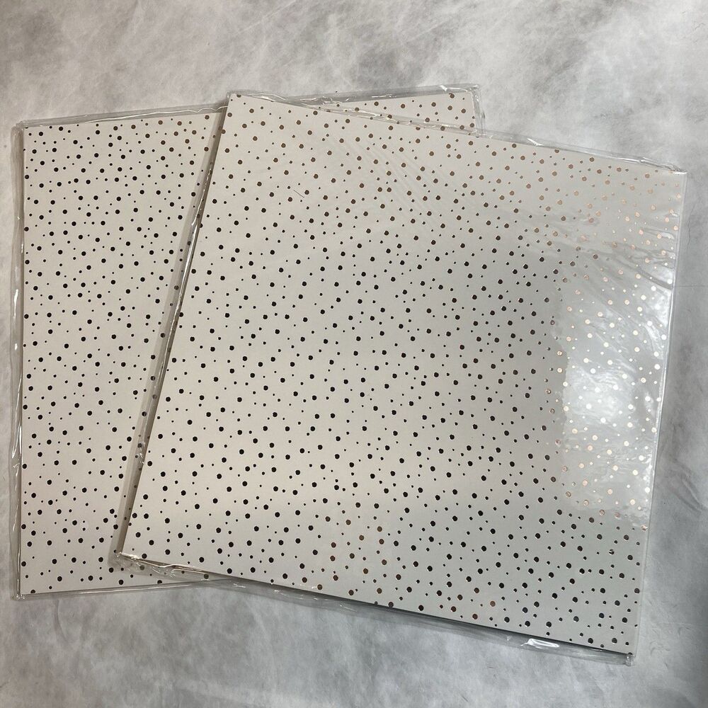2 Packs NEW-Stampin' Up SPRINGTIME FOILS SPECIALTY DSP-12"x12"